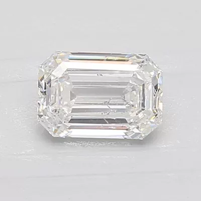 0.91ct F SI2 Very Good Cut Emerald Diamond