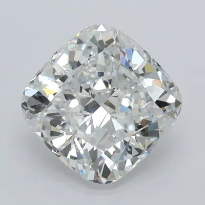 2.53ct D VVS1 Rare Carat Ideal Cut Cushion Lab Grown Diamond