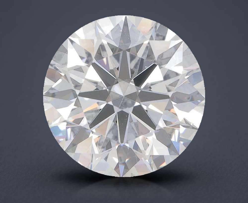 4.32ct E VVS2 Rare Carat Ideal Cut Round Lab Grown Diamond