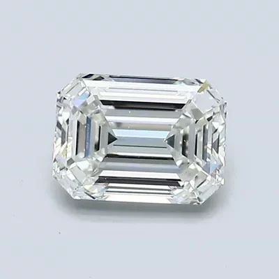 1.02ct I VS1 Rare Carat Ideal Cut Emerald Diamond