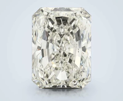 5.06ct J SI2 Rare Carat Ideal Cut Radiant Diamond