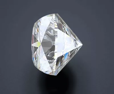 4.01ct F VS2 Rare Carat Ideal Cut Round Diamond