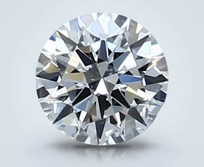0.41ct H VVS2 Rare Carat Ideal Cut Round Diamond