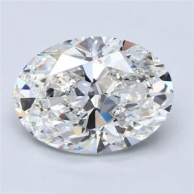 2.52ct G VVS2 Rare Carat Ideal Cut Oval Diamond