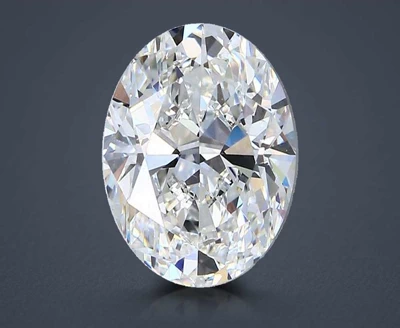 2.52ct G VVS2 Rare Carat Ideal Cut Oval Diamond