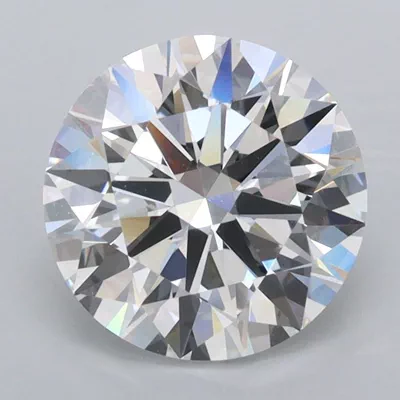 2.35ct D FL Rare Carat Ideal Cut Round Lab Grown Diamond