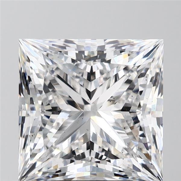 5.17ct E VS2 Rare Carat Ideal Cut Princess Lab Grown Diamond