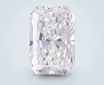 4.27ct E VVS2 Rare Carat Ideal Cut Radiant Lab Grown Diamond