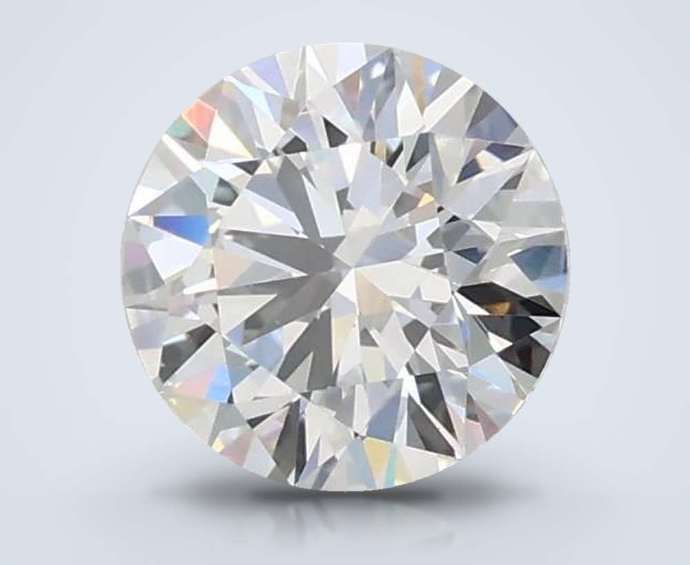 0.64ct D VVS1 Rare Carat Ideal Cut Round Lab Grown Diamond