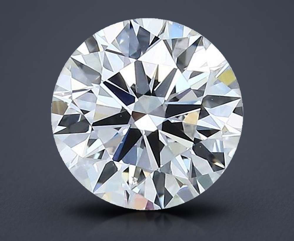 1.50ct D SI1 Rare Carat Ideal Cut Round Diamond