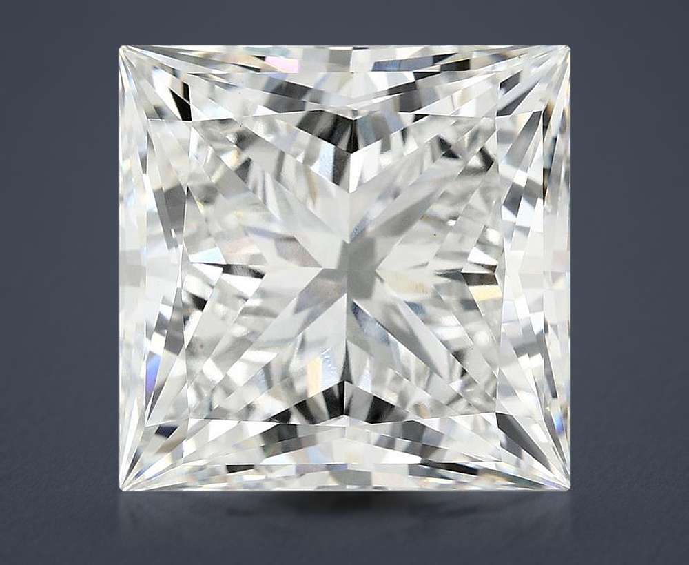 11.38ct E VVS2 Rare Carat Ideal Cut Princess Lab Grown Diamond