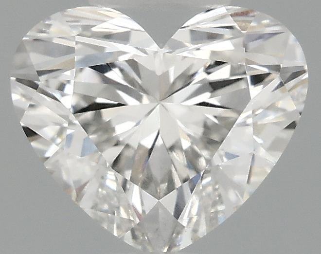 1.51ct F VS2 Rare Carat Ideal Cut Heart Lab Grown Diamond
