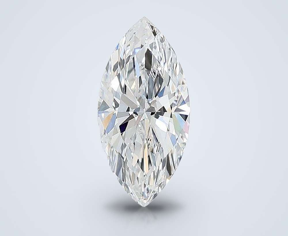 1.08ct D VVS2 Rare Carat Ideal Cut Marquise Lab Grown Diamond