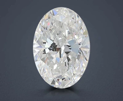 3.53ct E VVS2 Rare Carat Ideal Cut Oval Lab Grown Diamond
