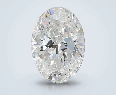 3.53ct E VVS2 Rare Carat Ideal Cut Oval Lab Grown Diamond