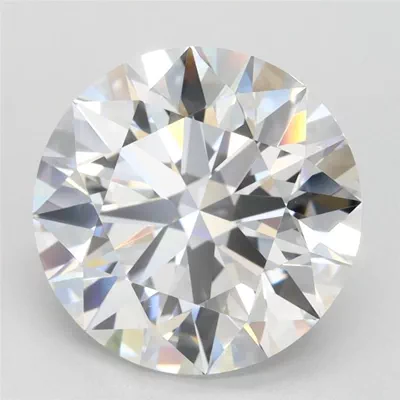 3.74ct D IF Rare Carat Ideal Cut Round Lab Grown Diamond