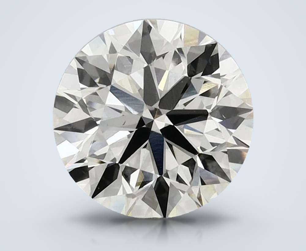 2.81ct H VS1 Excellent Cut Round Lab Grown Diamond
