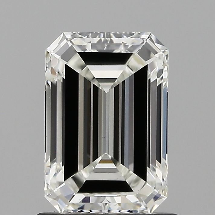 1.13ct H VS1 Rare Carat Ideal Cut Emerald Lab Grown Diamond