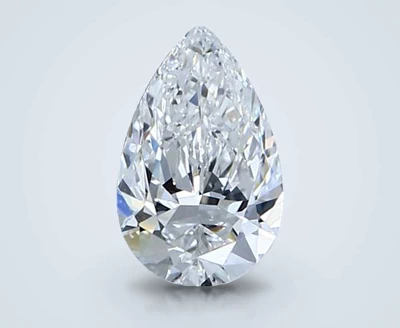 0.71ct D VS2 Excellent Cut Pear Diamond