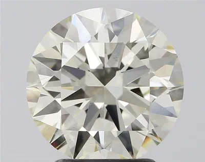 2.52ct J VS2 Rare Carat Ideal Cut Round Diamond