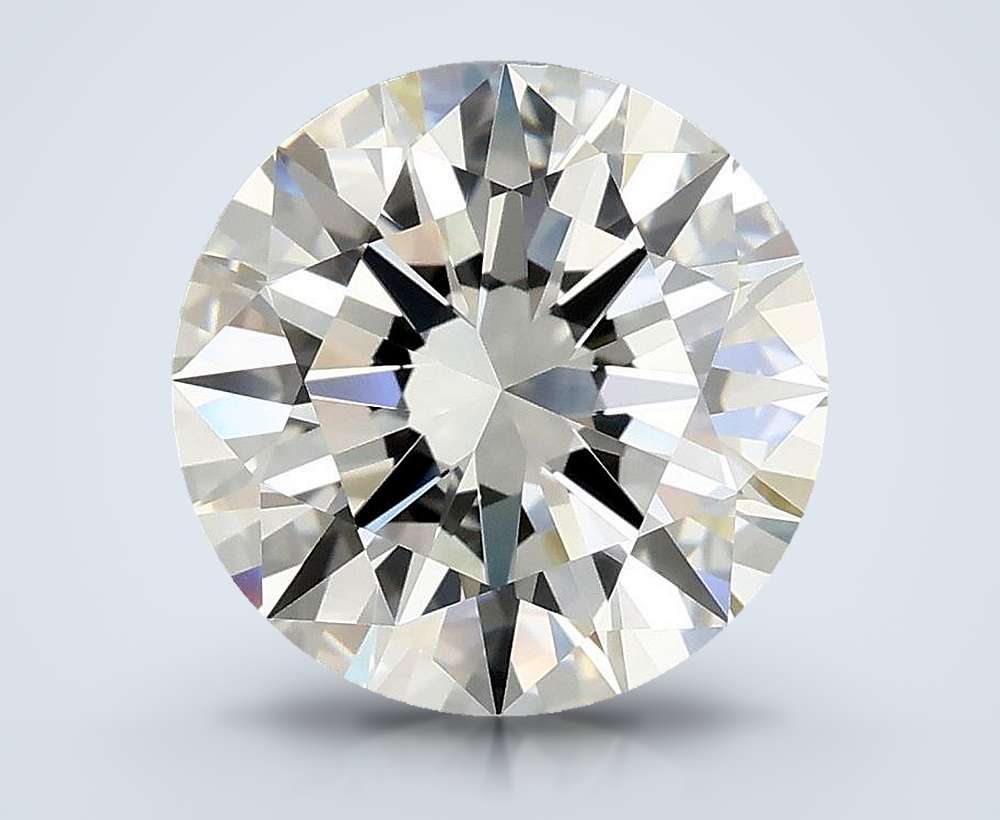 3.16ct I VVS1 Rare Carat Ideal Cut Round Diamond