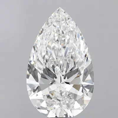 11.57ct F VVS2 Rare Carat Ideal Cut Pear Lab Grown Diamond