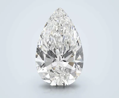 11.57ct F VVS2 Rare Carat Ideal Cut Pear Lab Grown Diamond