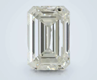 3.08ct F VS1 Rare Carat Ideal Cut Emerald Lab Grown Diamond
