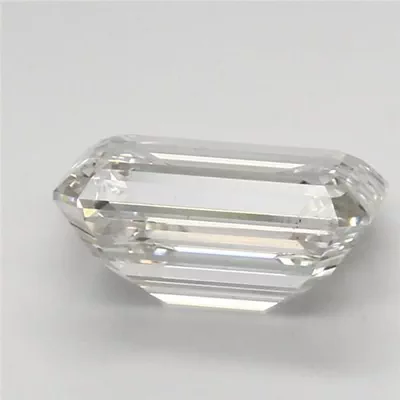 3.01ct G VS2 Rare Carat Ideal Cut Emerald Lab Grown Diamond