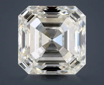 1.03ct H SI1 Rare Carat Ideal Cut Asscher Diamond