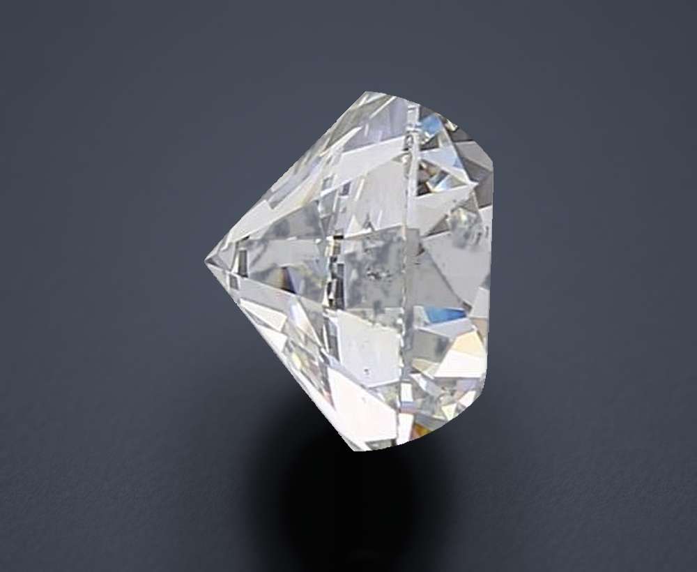 3.31ct G SI1 Rare Carat Ideal Cut Round Diamond