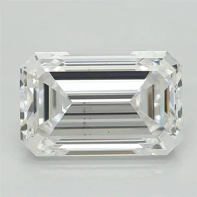 1.95ct D VS2 Very Good Cut Emerald Lab Grown Diamond