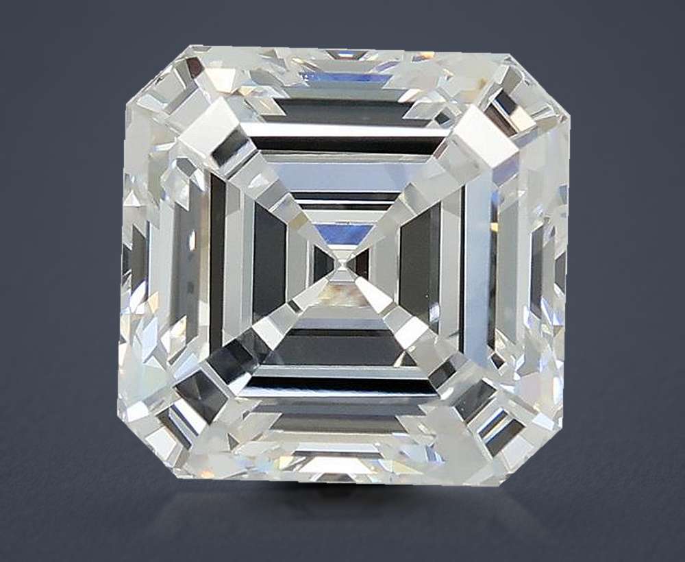 3.01ct E VS2 Rare Carat Ideal Cut Asscher Lab Grown Diamond
