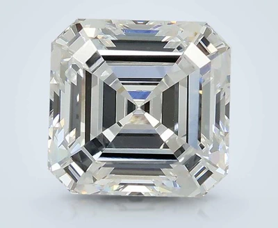 3.01ct E VS2 Rare Carat Ideal Cut Asscher Lab Grown Diamond