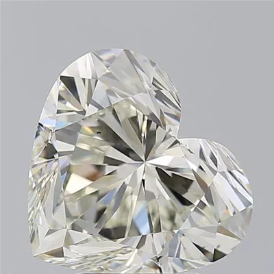 5.02ct J VS1 Rare Carat Ideal Cut Heart Diamond