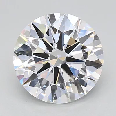 2.51ct D VVS1 Rare Carat Ideal Cut Round Lab Grown Diamond
