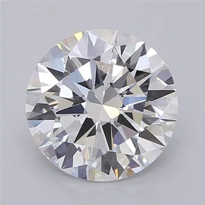 3.00ct E VS2 Excellent Cut Round Lab Grown Diamond