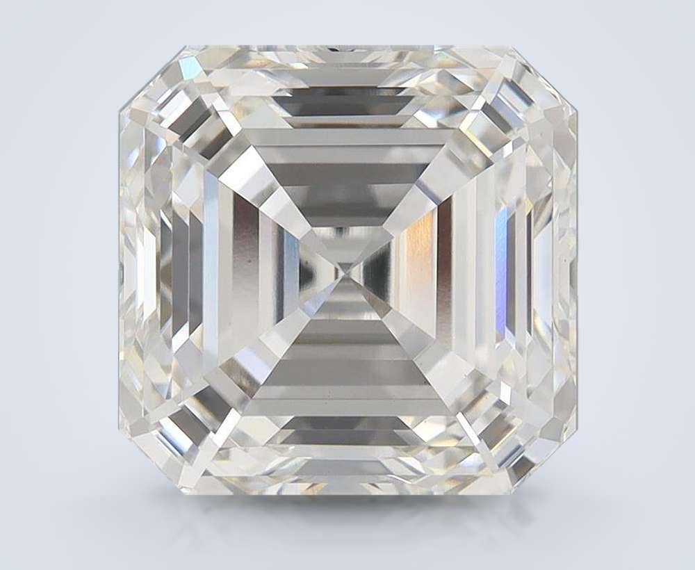7.31ct G VS1 Rare Carat Ideal Cut Asscher Lab Grown Diamond