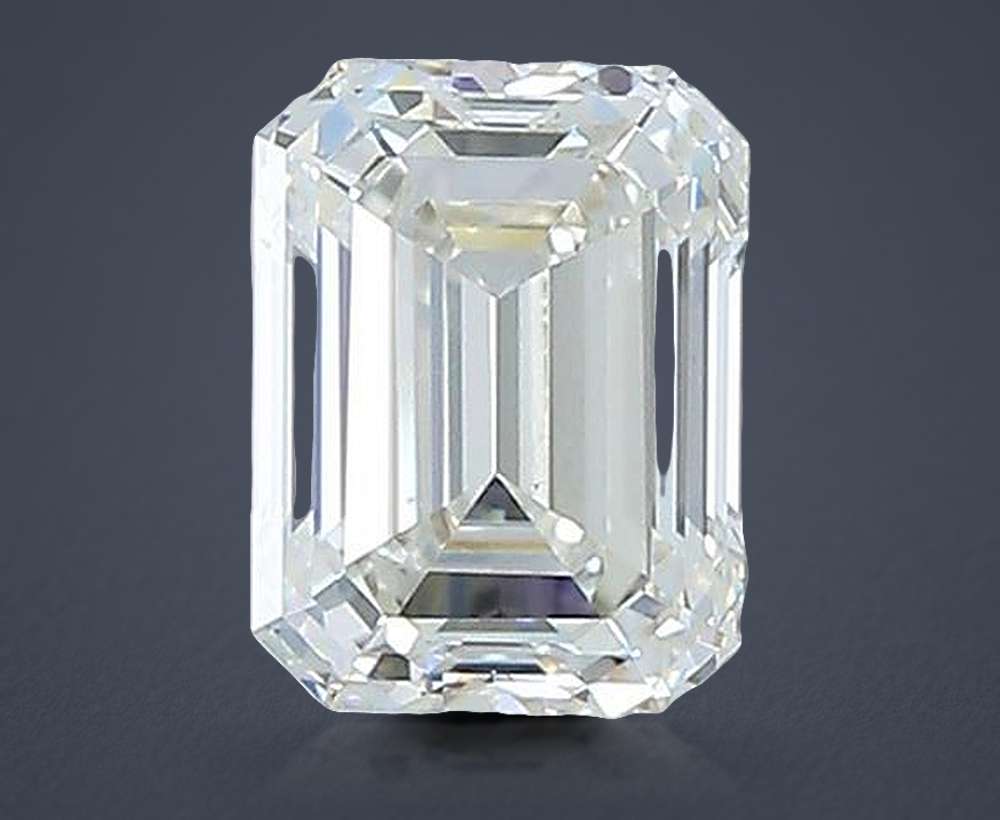 0.92ct J VS1 Rare Carat Ideal Cut Emerald Diamond