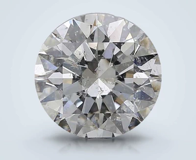 3.51ct H SI2 Rare Carat Ideal Cut Round Diamond