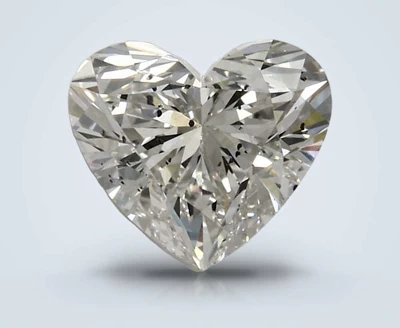 2.09ct G SI2 Rare Carat Ideal Cut Heart Lab Grown Diamond