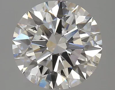 3.08ct H VS1 Rare Carat Ideal Cut Round Lab Grown Diamond