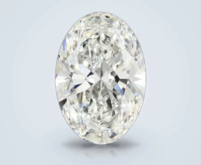 10.38ct F VVS2 Rare Carat Ideal Cut Oval Lab Grown Diamond