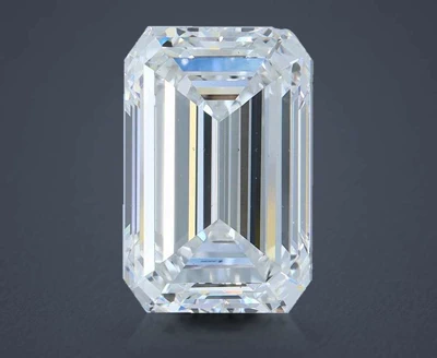 4.04ct E VS2 Rare Carat Ideal Cut Emerald Lab Grown Diamond