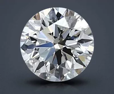0.53ct G VVS1 Rare Carat Ideal Cut Round Diamond