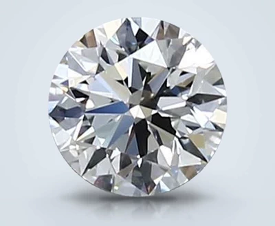 0.53ct G VVS1 Rare Carat Ideal Cut Round Diamond