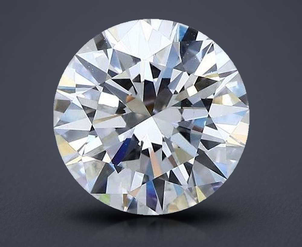 2.01ct E IF Rare Carat Ideal Cut Round Diamond