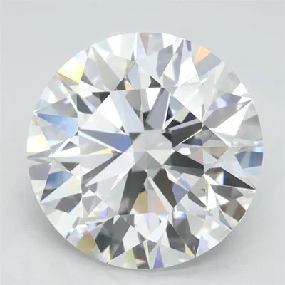 2.61ct D VVS1 Rare Carat Ideal Cut Round Lab Grown Diamond