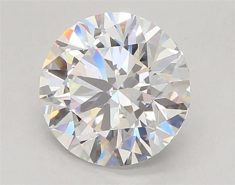 3.05ct D VVS2 Rare Carat Ideal Cut Round Lab Grown Diamond