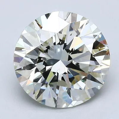 2.52ct K VVS2 Very Good Cut Round Diamond